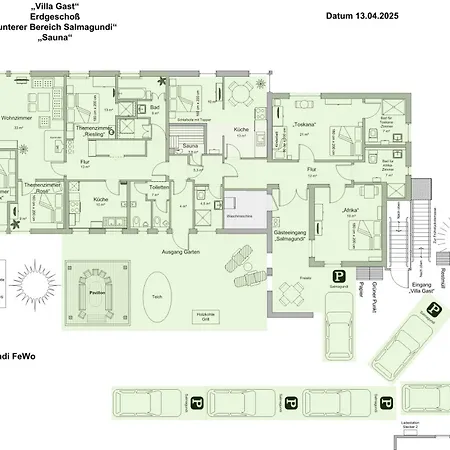 Apartamento Gast - Salmagundi, Fuer Gruppen Bis 16 Gaeste Kamp-Bornhofen