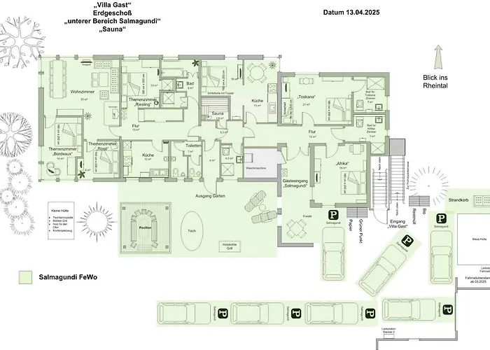 Apartamento Gast - Salmagundi, Fuer Gruppen Bis 16 Gaeste Kamp-Bornhofen